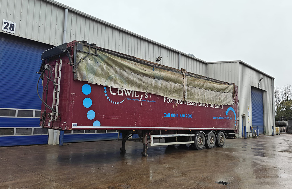 2019 130yd Waste Spec Moving Floor Trailer